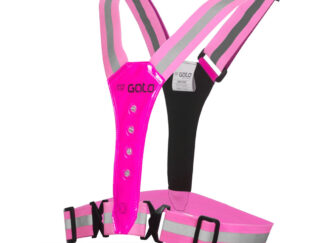 Gato sports led vest USB roze