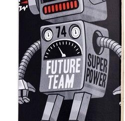 Skateboard move robot 24