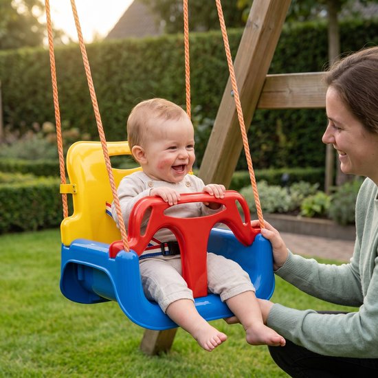 Jaxy 3 in 1 babyschommel - Afbeelding 2